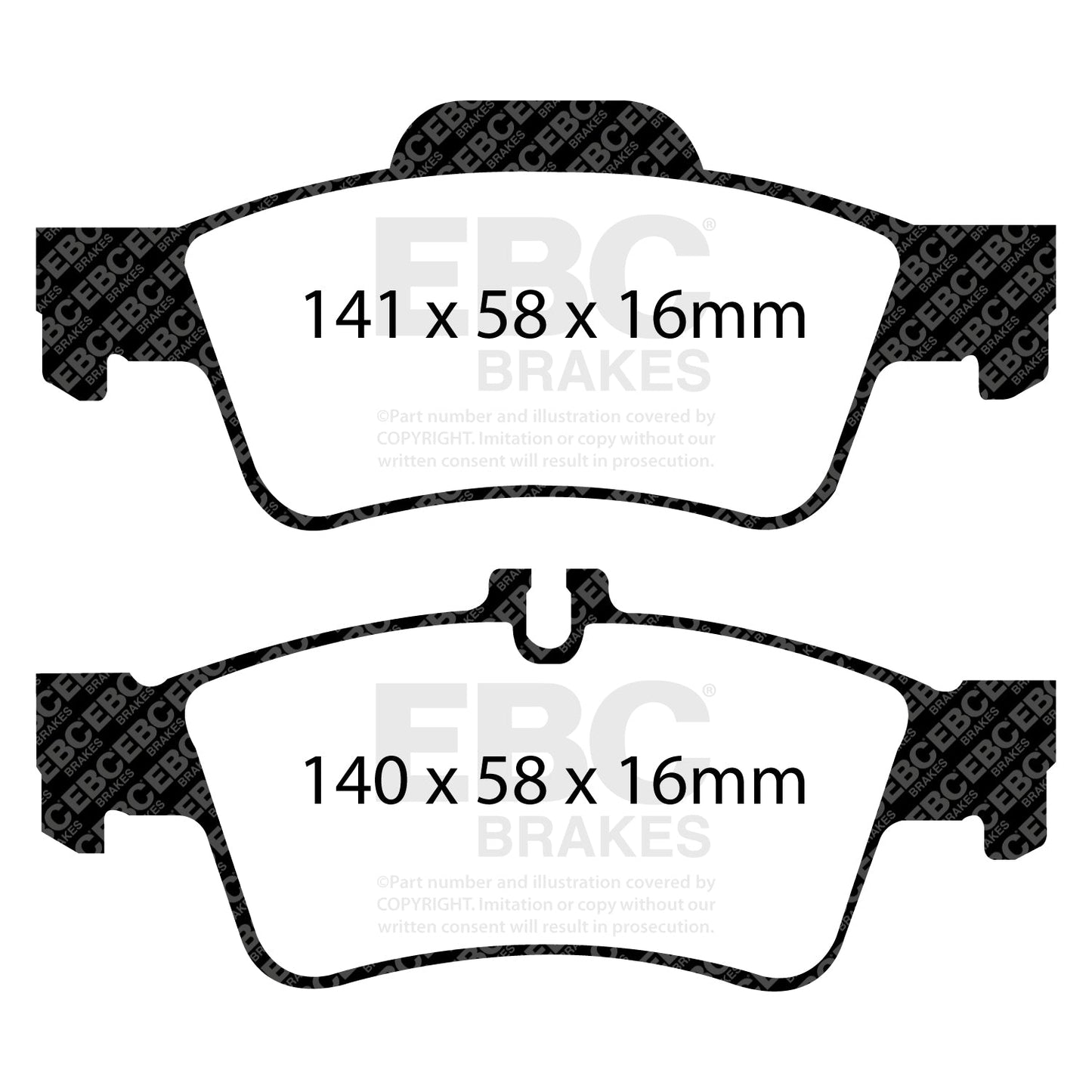 EBC Brakes Pad and Disc Kit (PD03KR453)