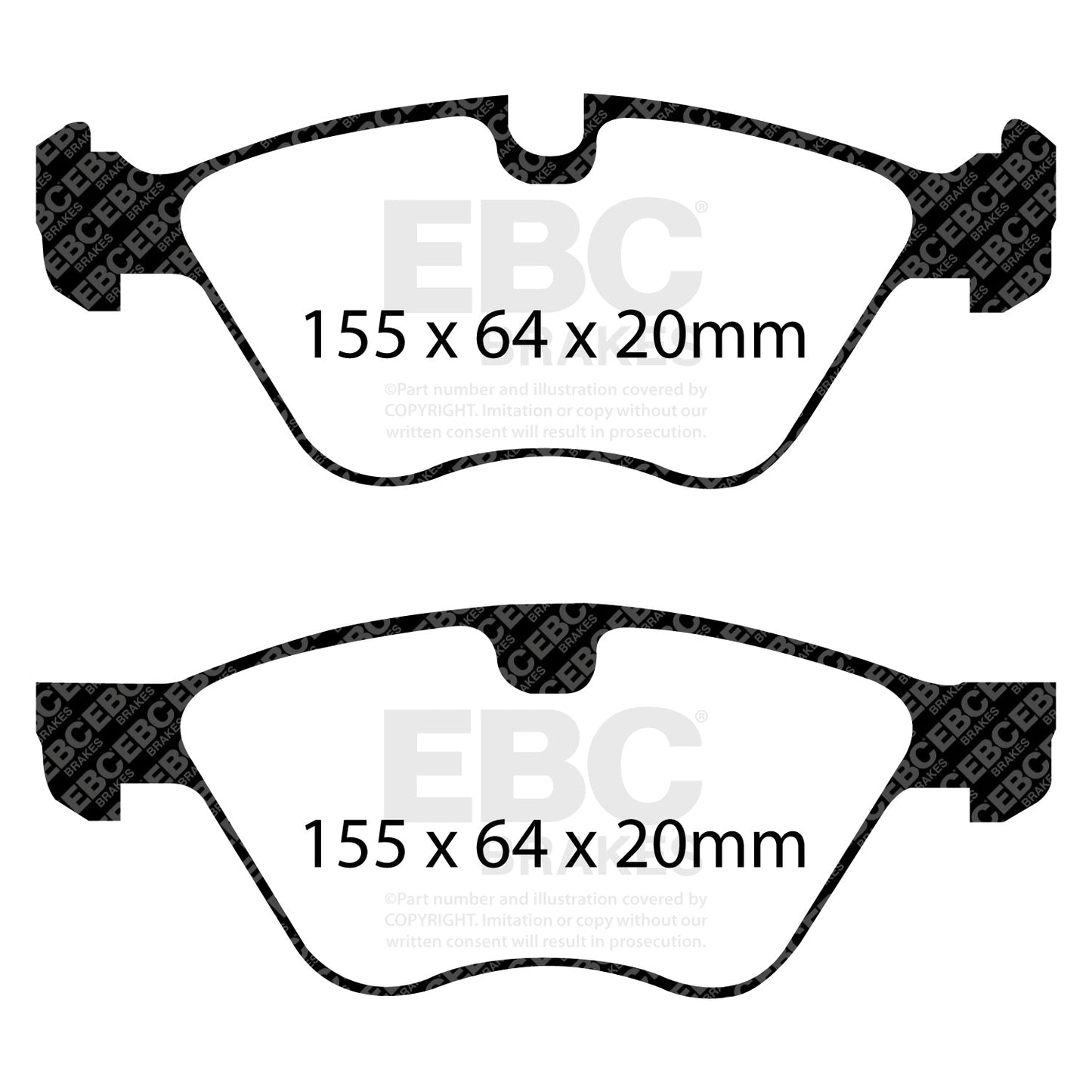 EBC Brakes Pad and Disc Kit (PD12KF053)