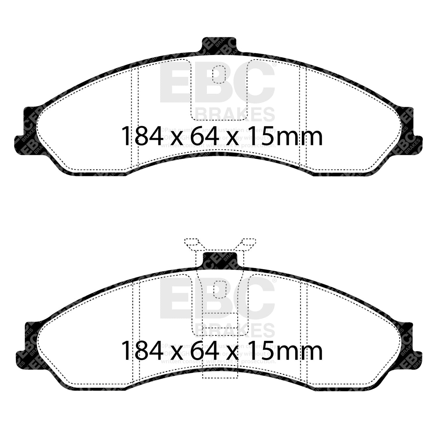 EBC Brakes Pad and Disc Kit (PDKF823)