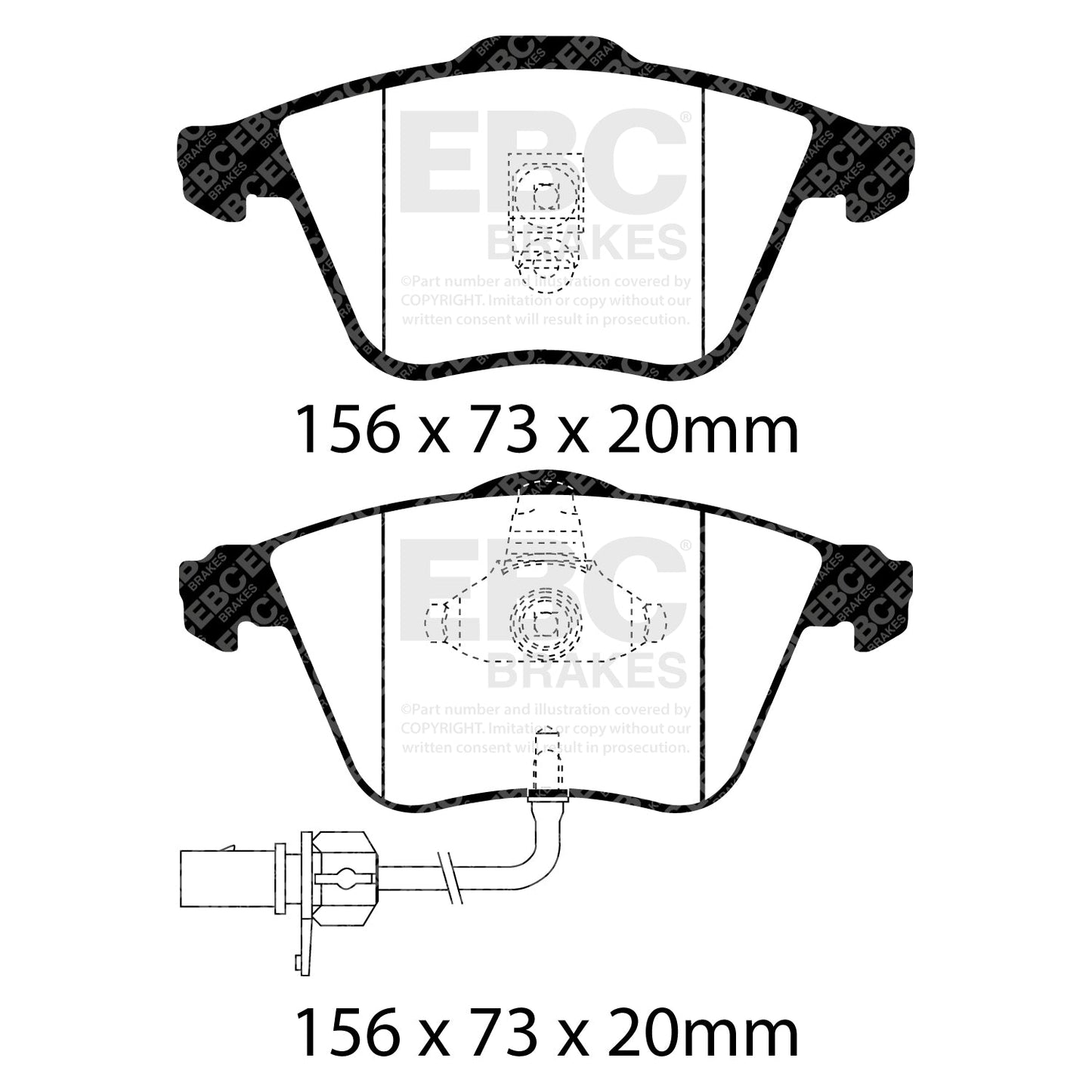 EBC Brakes Pad and Disc Kit (PD16KF003)