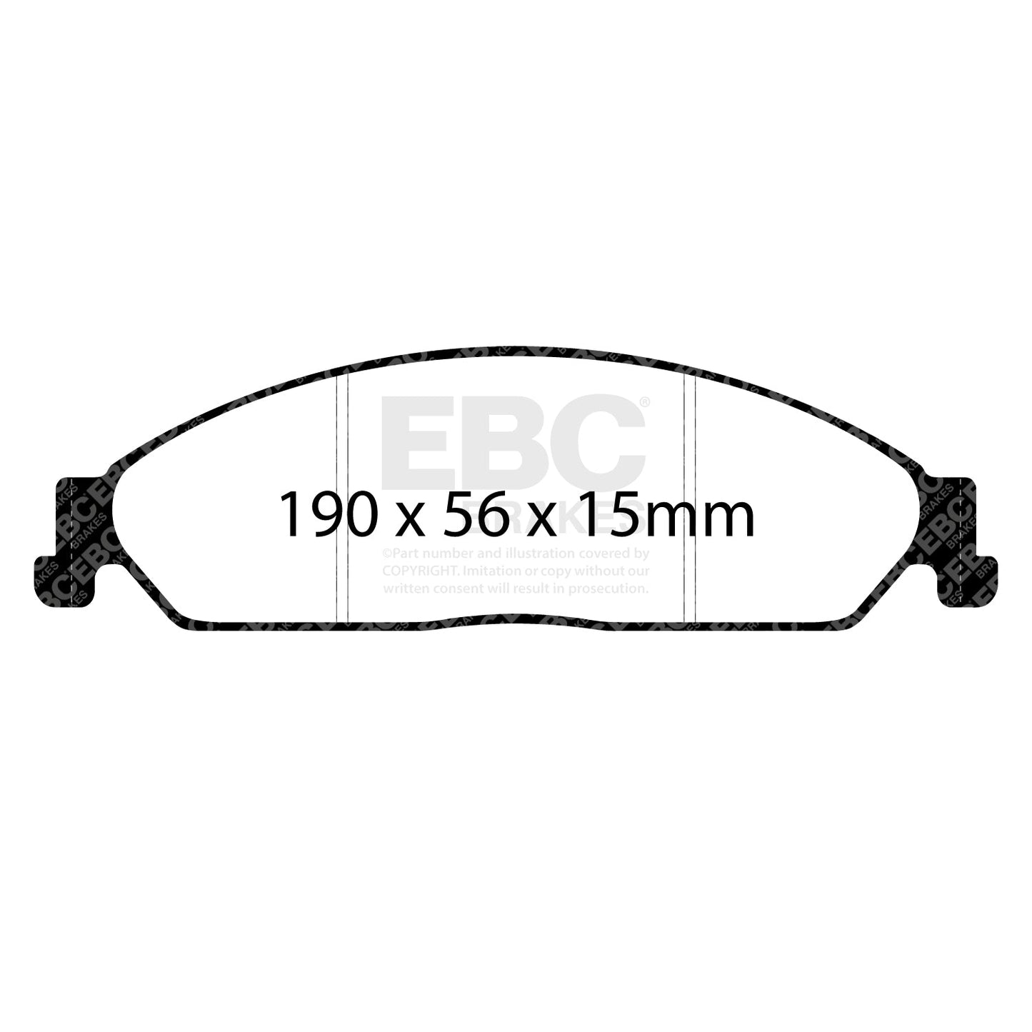 EBC Bluestuff Brake Pad 5000 Series TrackDay Set (DP51511NDX)