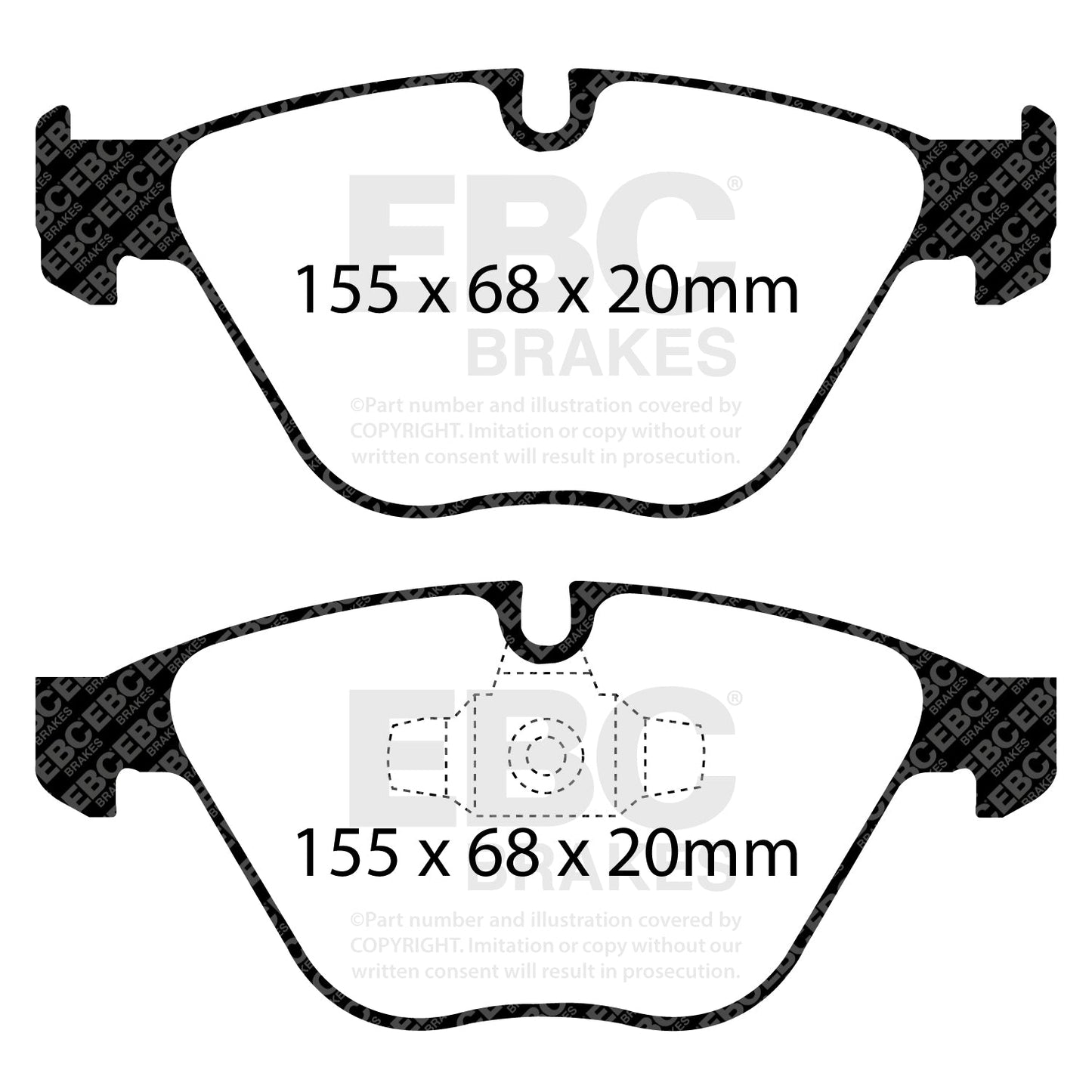 EBC Brakes Pad and Disc Kit (PD09KF496)