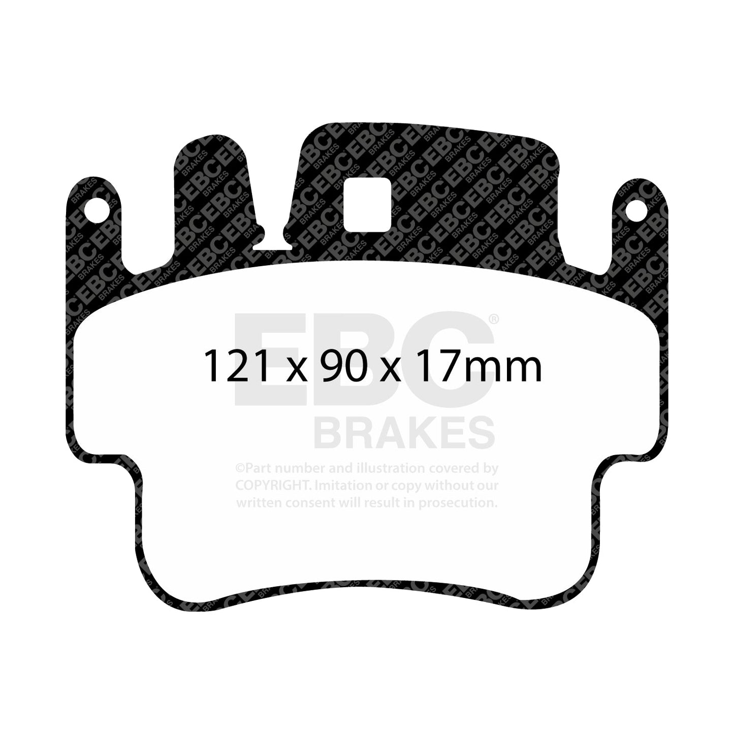 EBC Brakes Pad and Disc Kit (PD03KR585)
