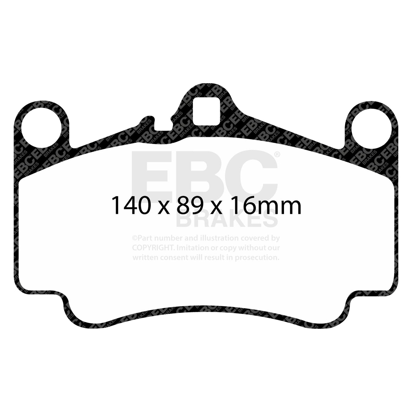 EBC Brakes Pad and Disc Kit (PD04KF500)