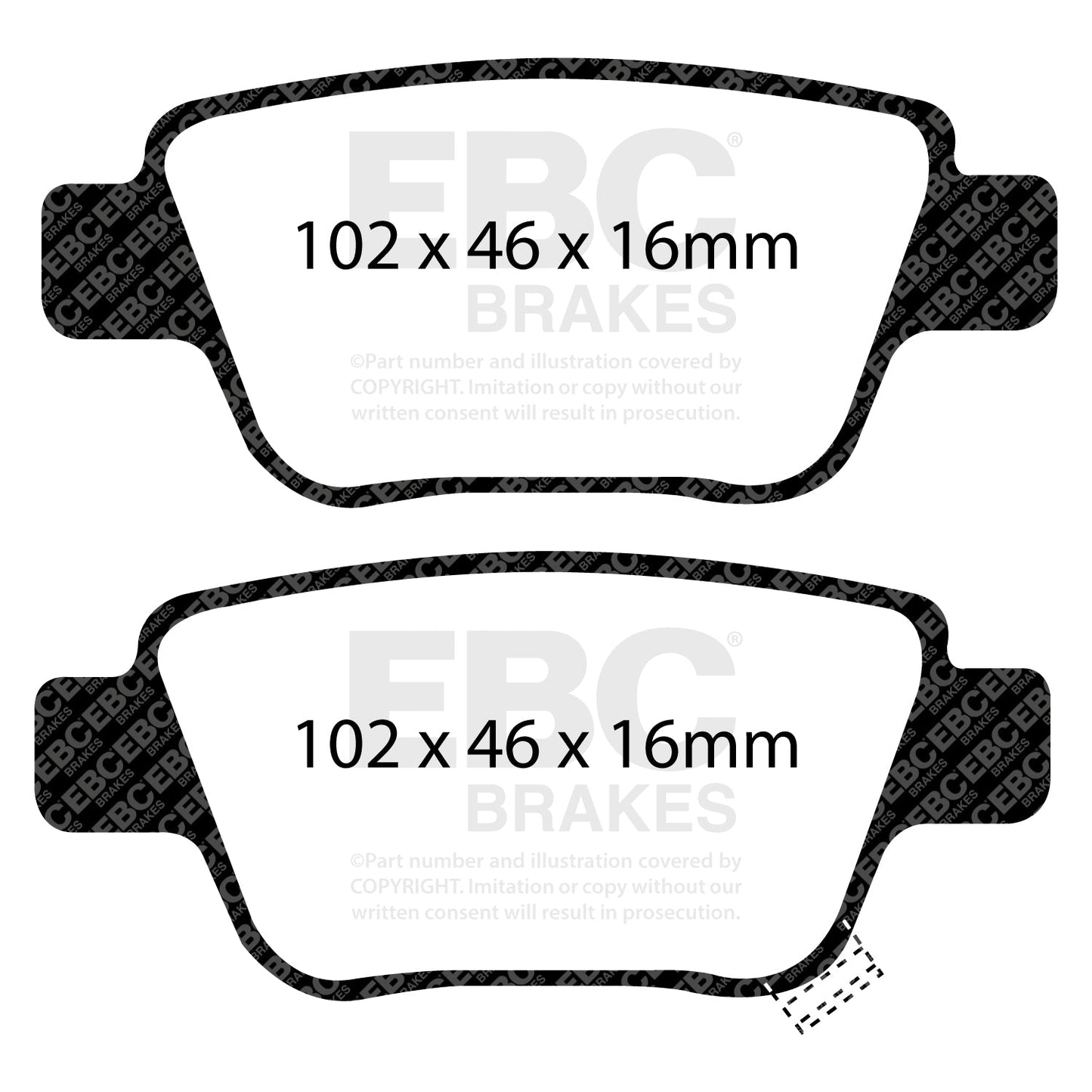 EBC Brakes Pad  and  Disc Kit (PD01KR749)