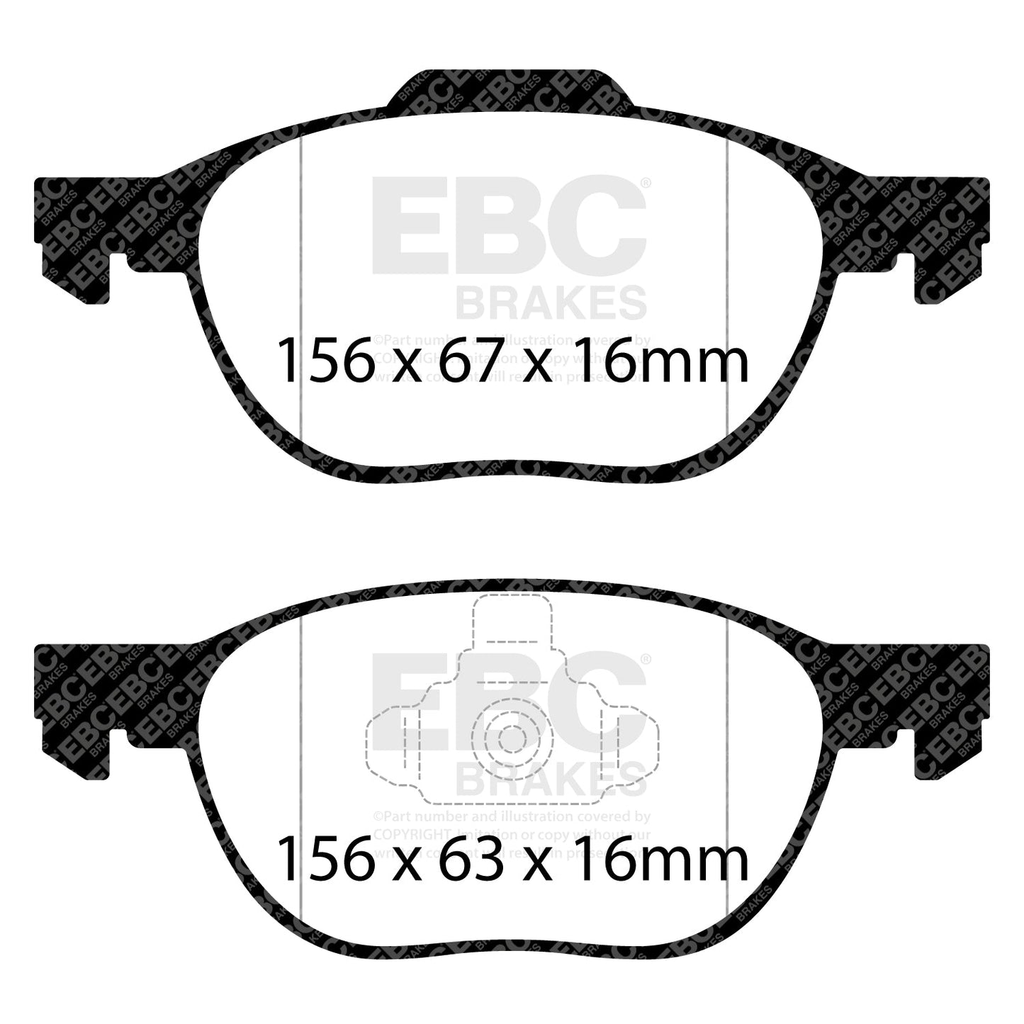 EBC Brakes Pad and Disc Kit (PD11KF511)