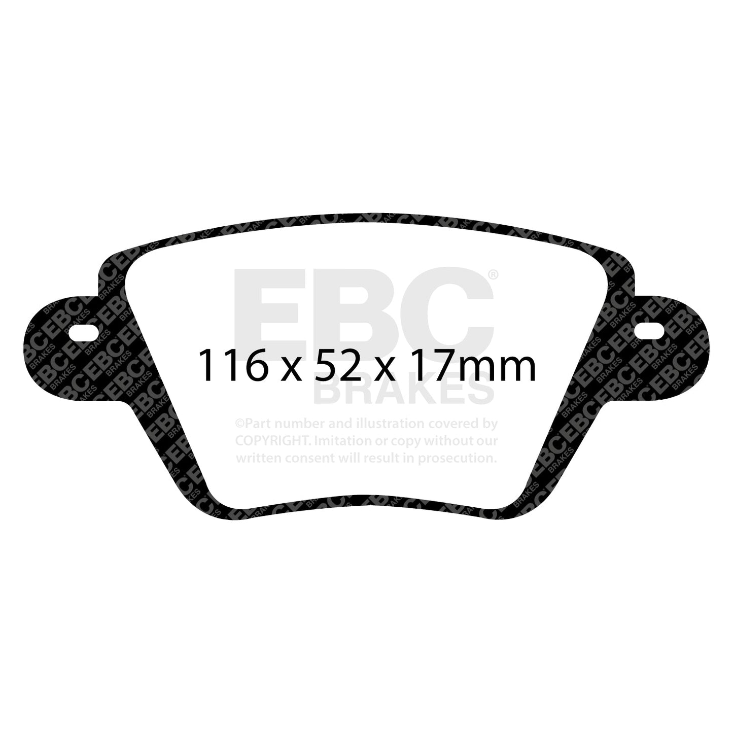 EBC Brakes Pad and Disc Kit (PDKR757)