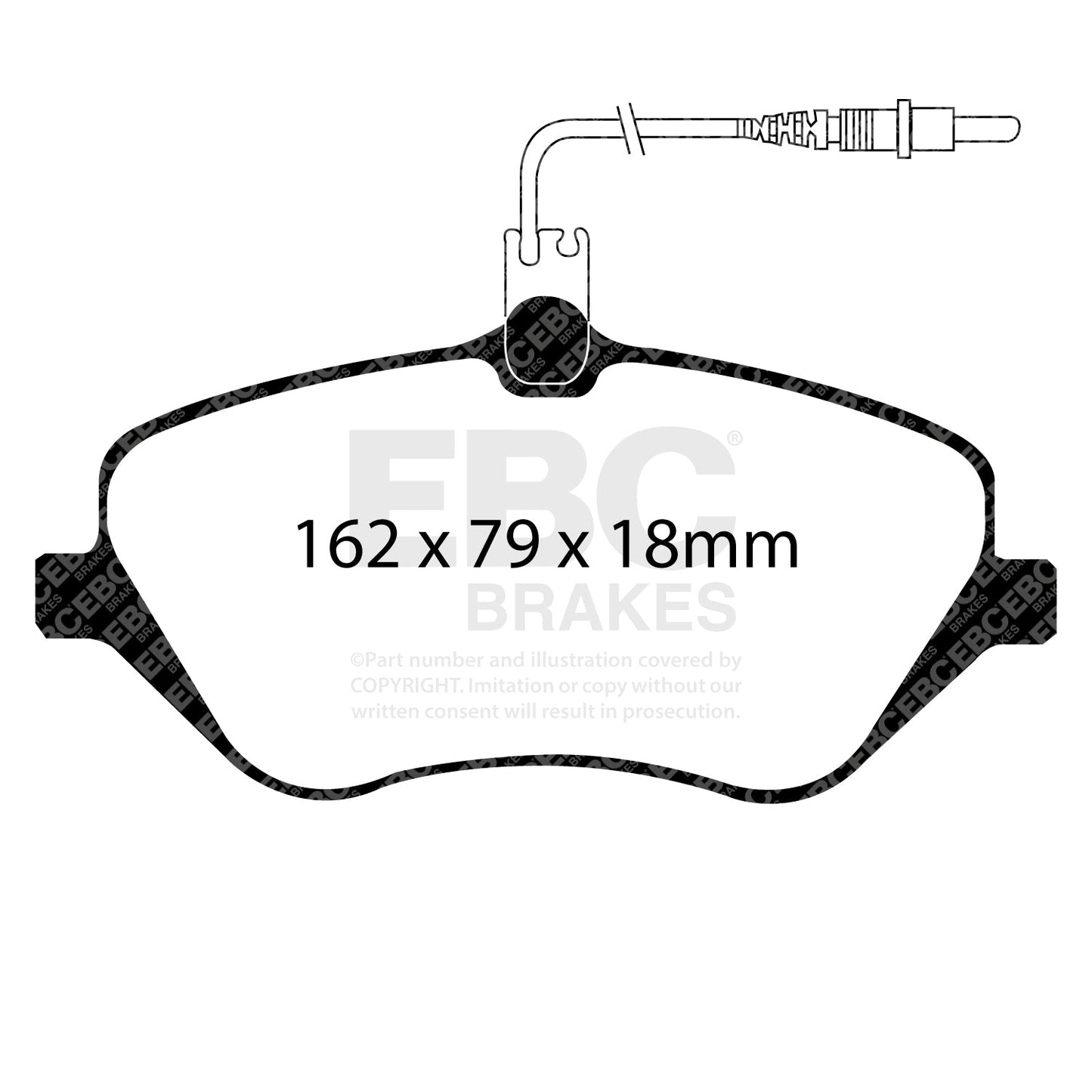 EBC Brakes Pad and Disc Full vehicle Kit (PD40K583)