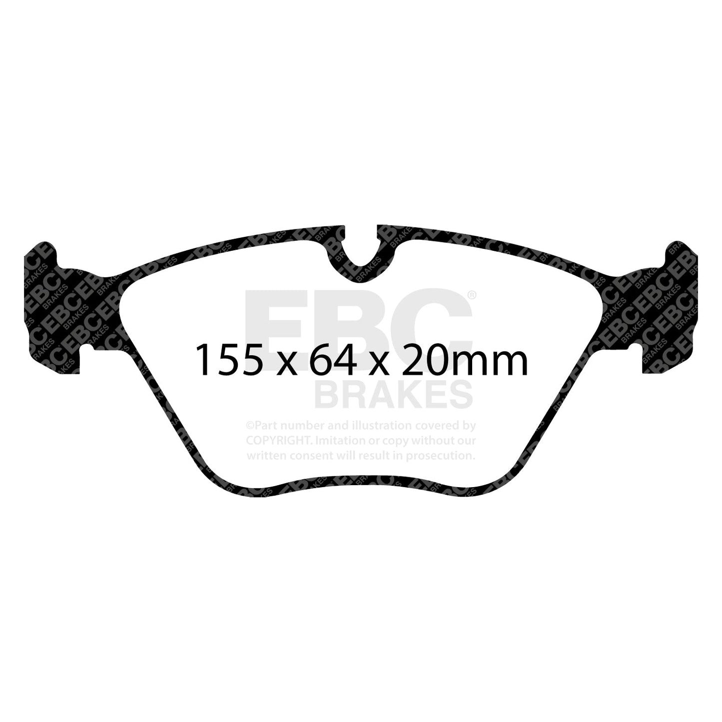 EBC Brakes Pad and Disc Kit (PD09KF548)