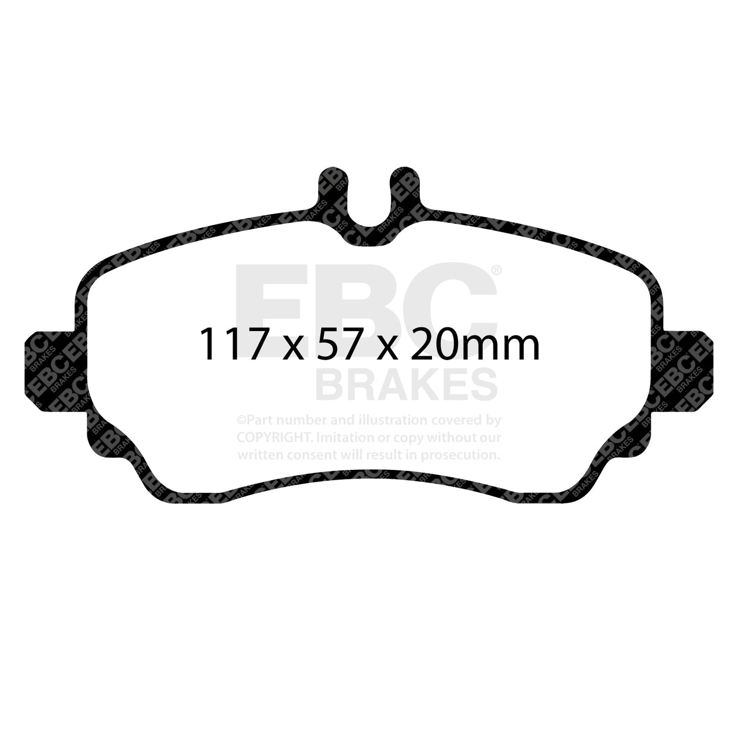EBC Brakes Pad and Disc Kit (PDKF1245)