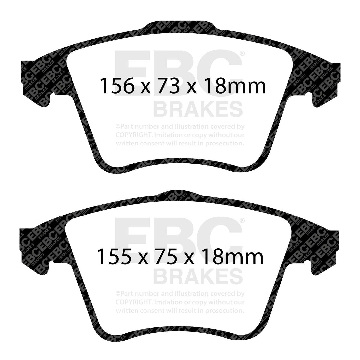 EBC Brakes Pad and Disc Kit (PD06KF678)