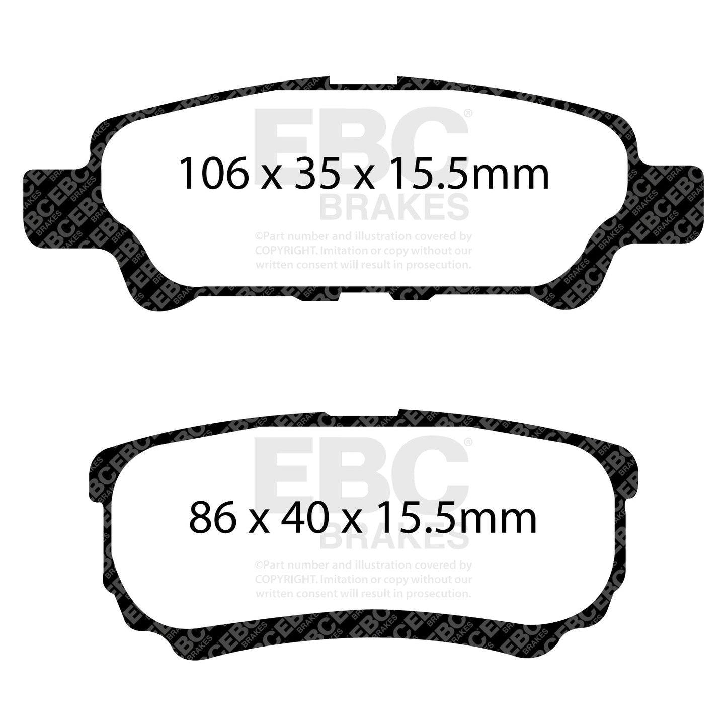EBC Brakes Pad and Disc Kit (PD06KR218)
