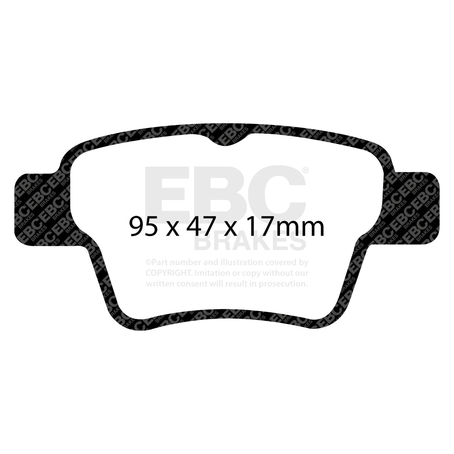 EBC Brakes Pad  and  Disc Kit (PD01KR241)