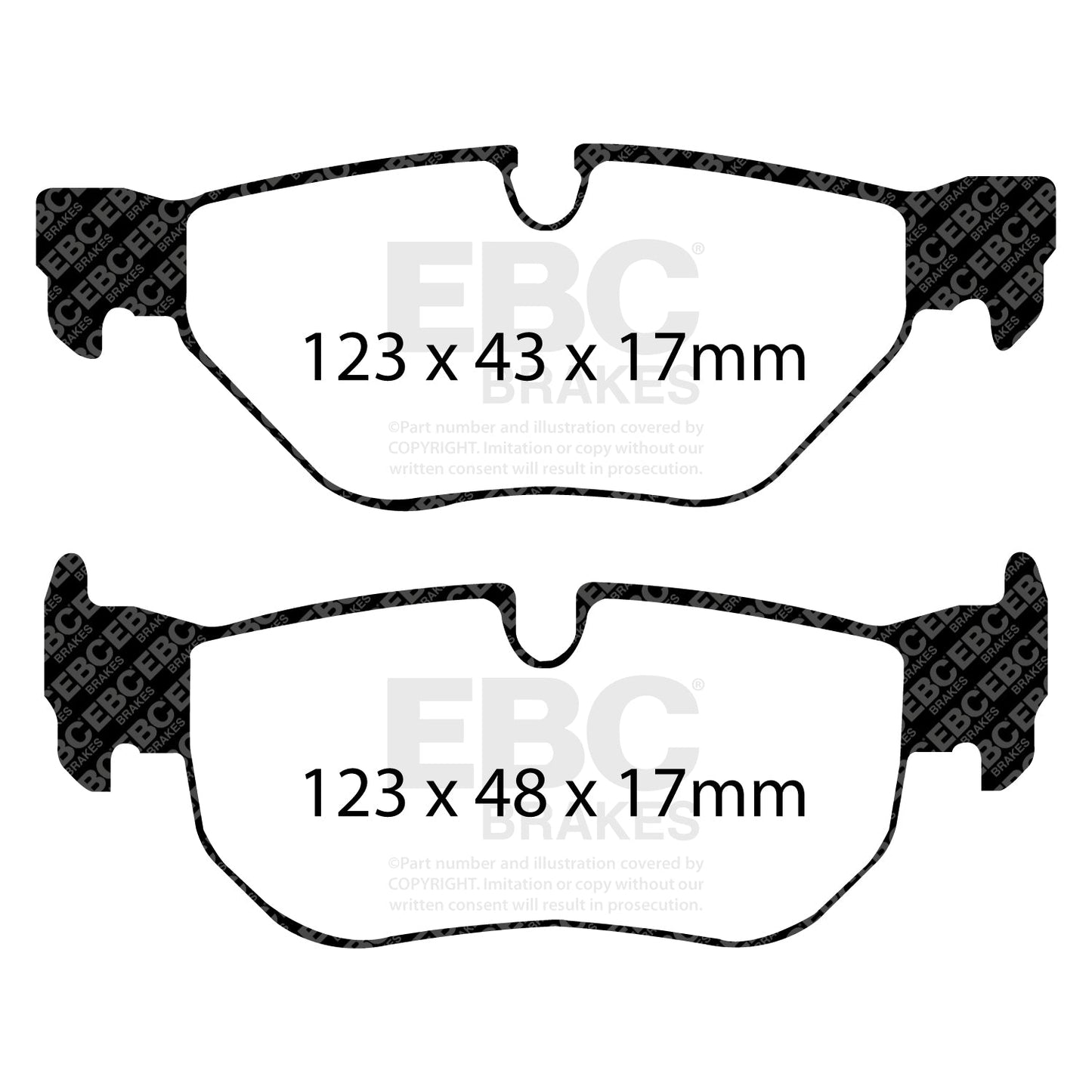 EBC Brakes Pad  and  Disc Kit (PD01KR122)