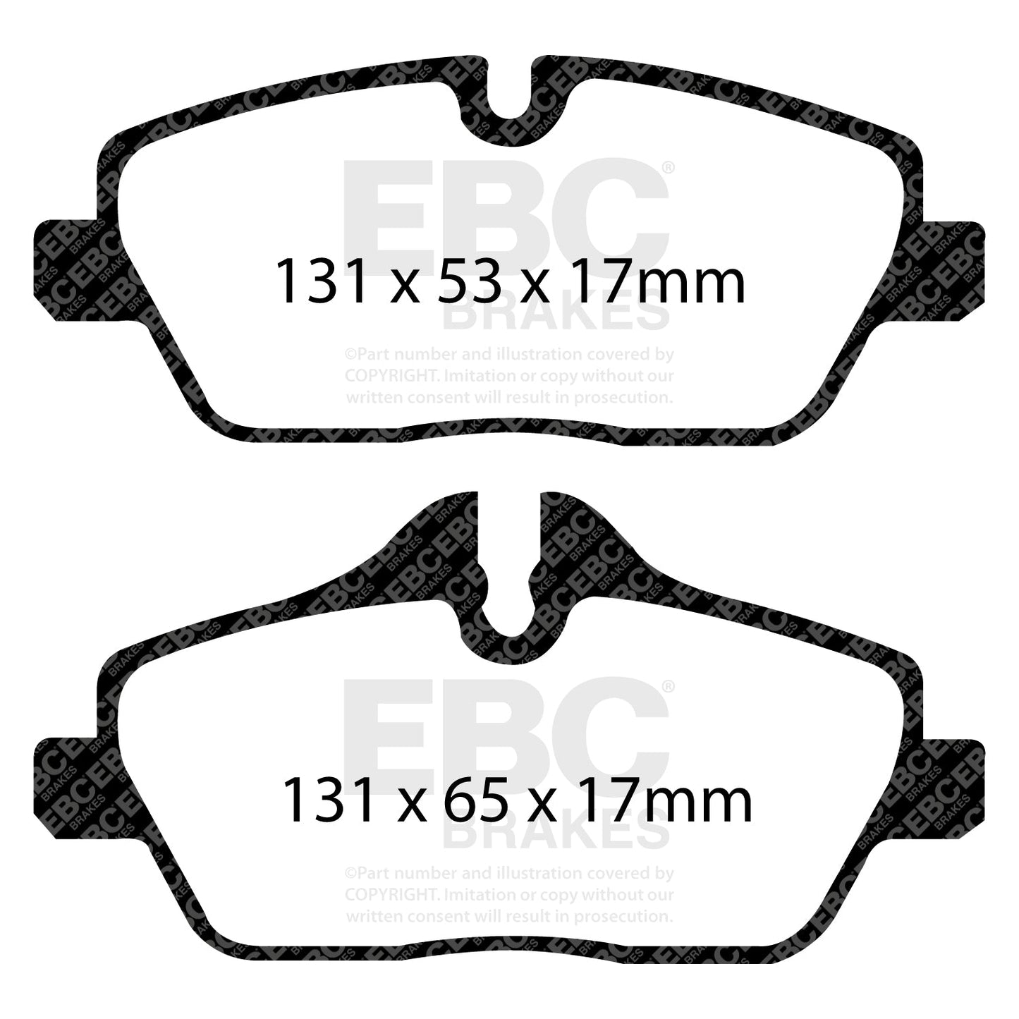 EBC Brakes Pad and Disc Kit (PD08KF086)