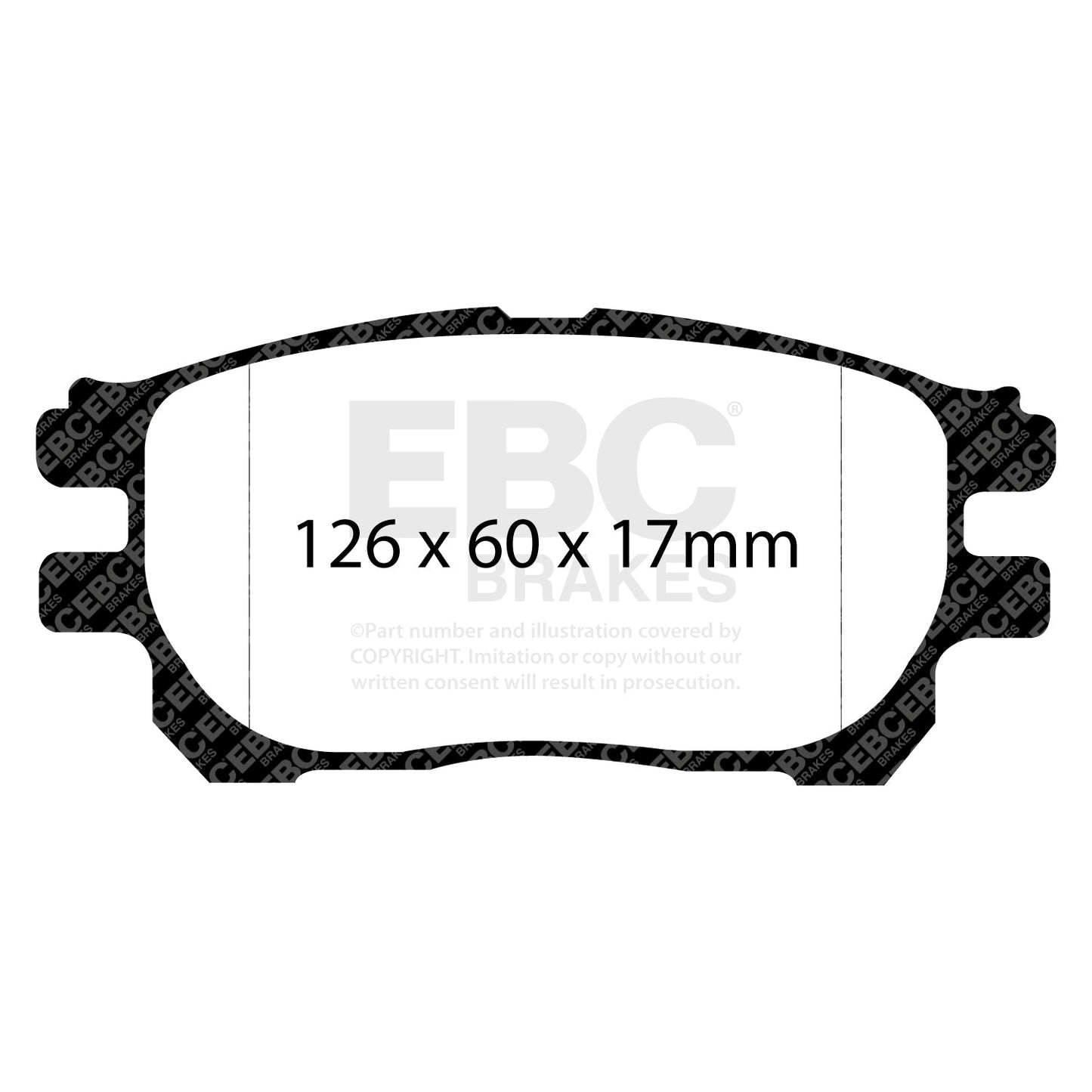EBC Brakes Pad and Disc Full vehicle Kit (PD40K1871)