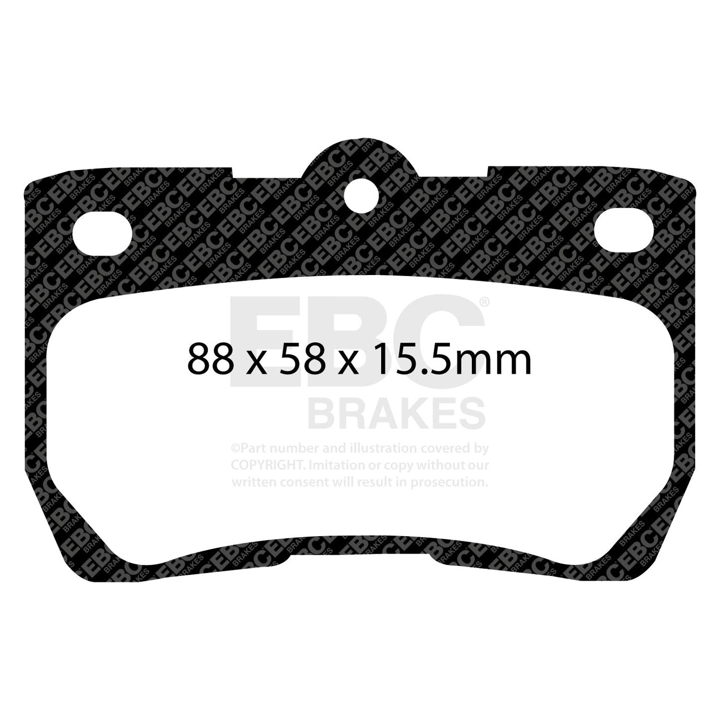 EBC Brakes Pad and Disc Kit (PD06KR242)