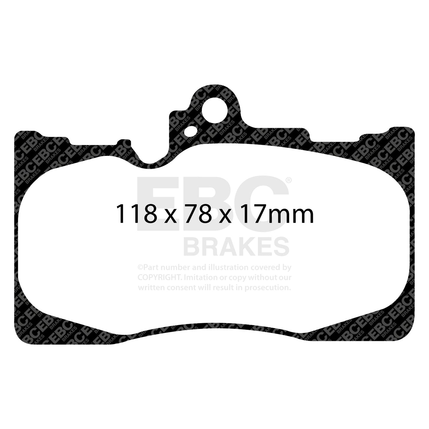 EBC Brakes Pad  and  Disc Kit (PD02KF276)