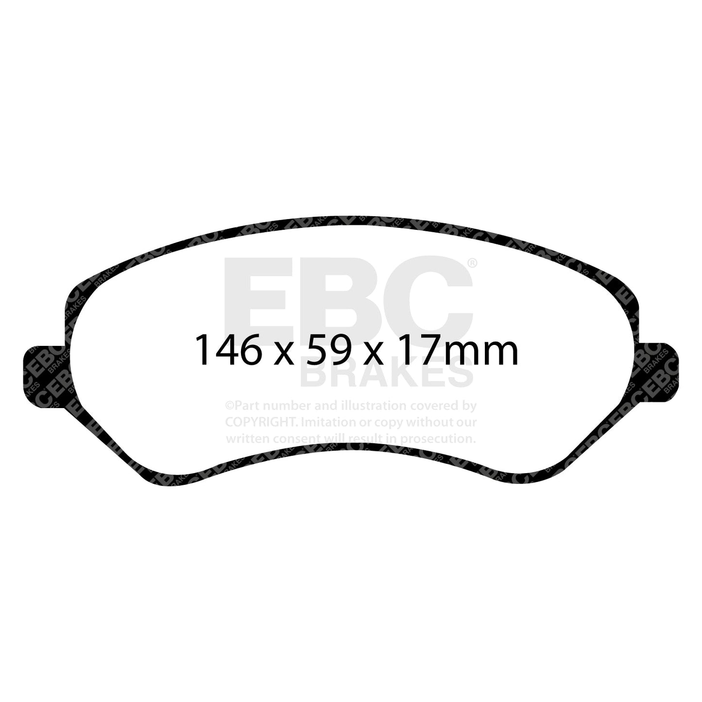 EBC Brakes Pad and Disc Kit (PDKF989)