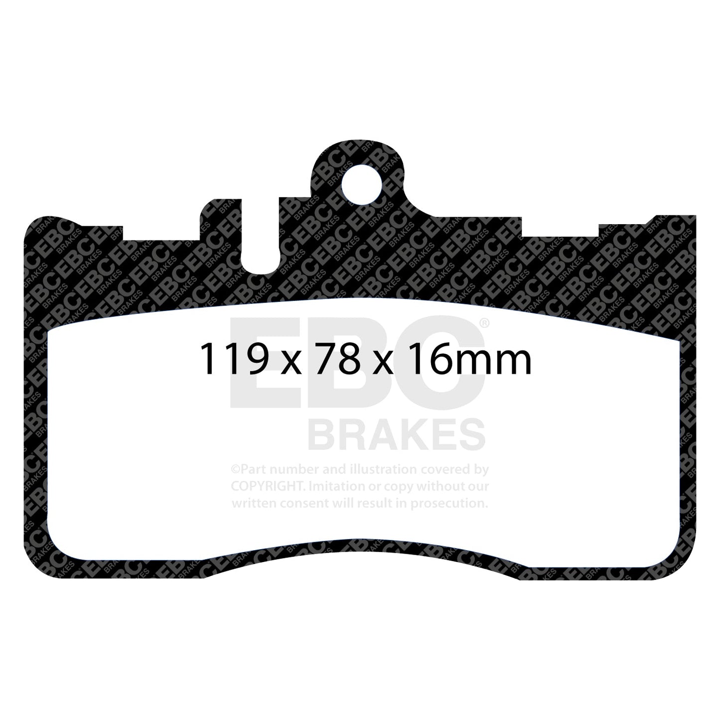 EBC Brakes Pad  and  Disc Kit (PD02KF280)