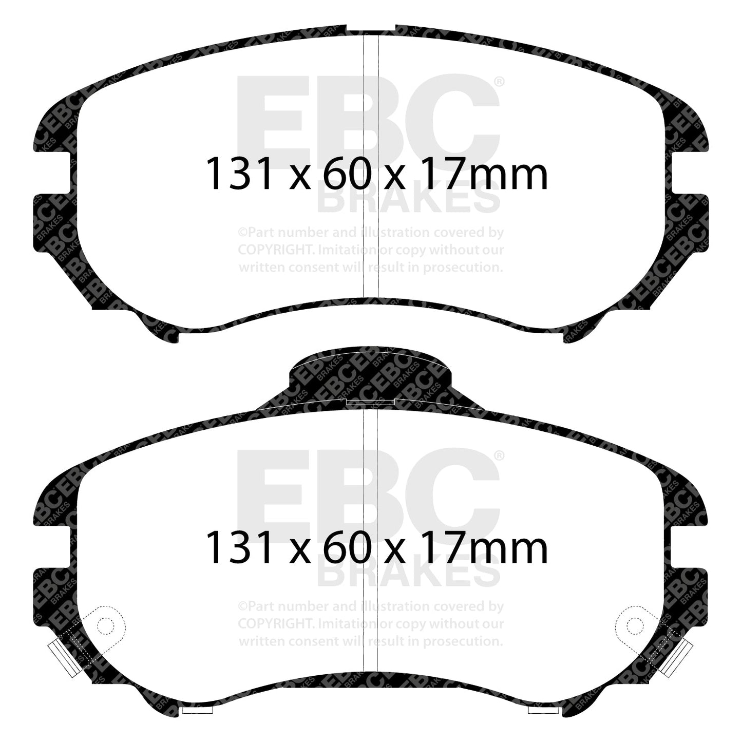 EBC Brakes Pad and Disc Full vehicle Kit (PD40K936)