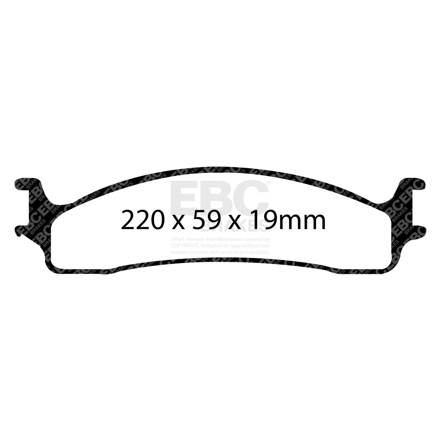EBC Brakes Pad and Disc Kit (PD03KF1347)