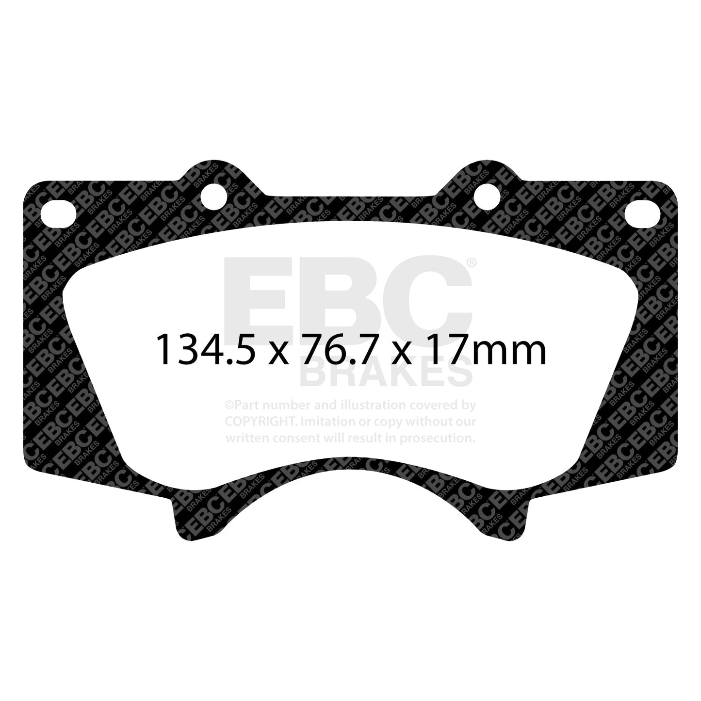 EBC Brakes Pad and Disc Kit (PD03KF1354)