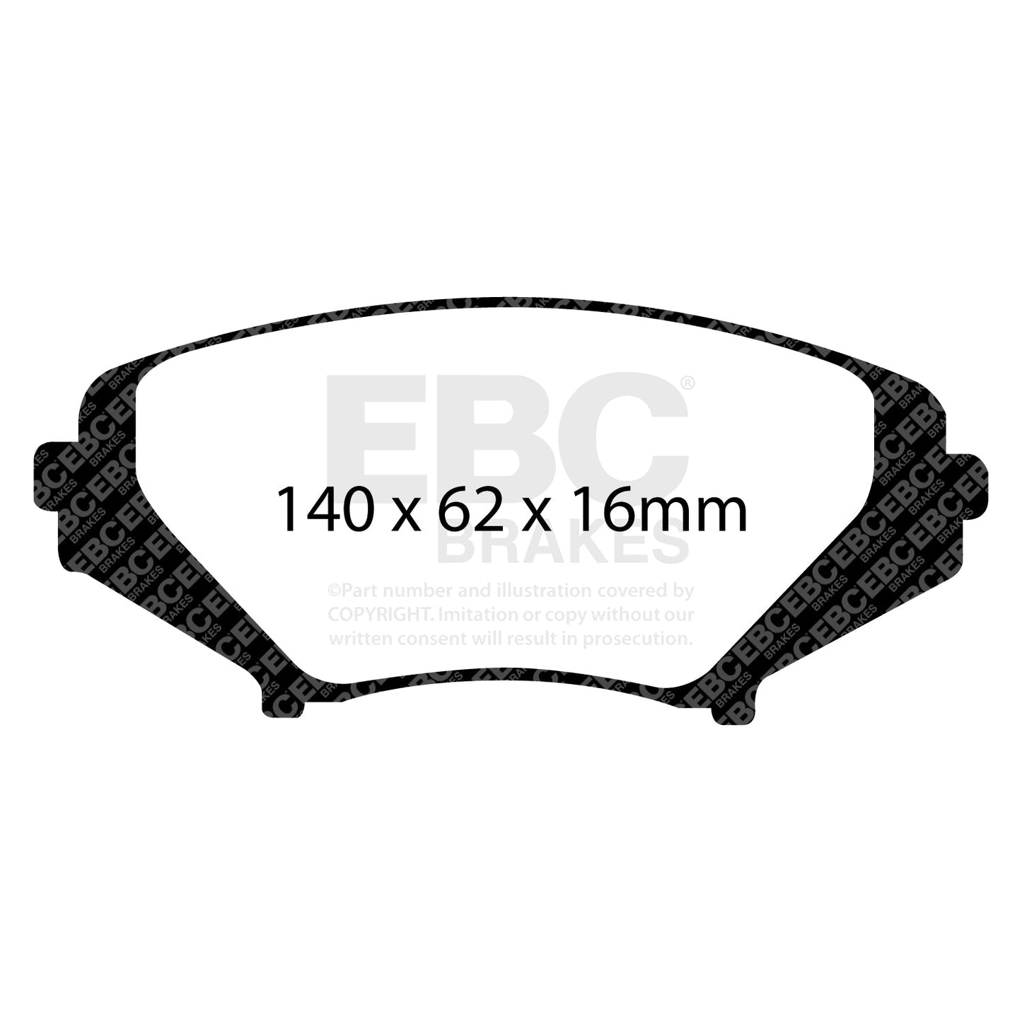 EBC Brakes Pad and Disc Kit (PD12KF175)