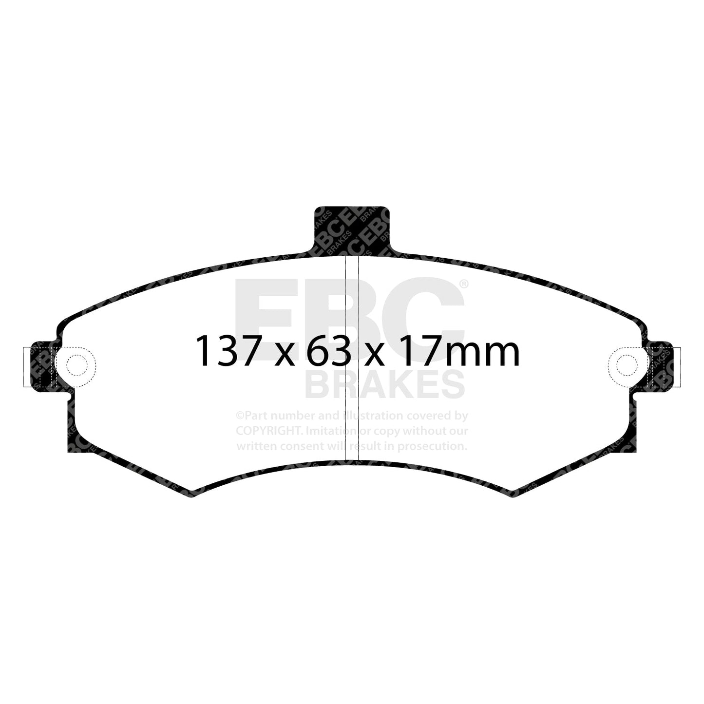 EBC Brakes Pad and Disc Kit (PD11KF636)