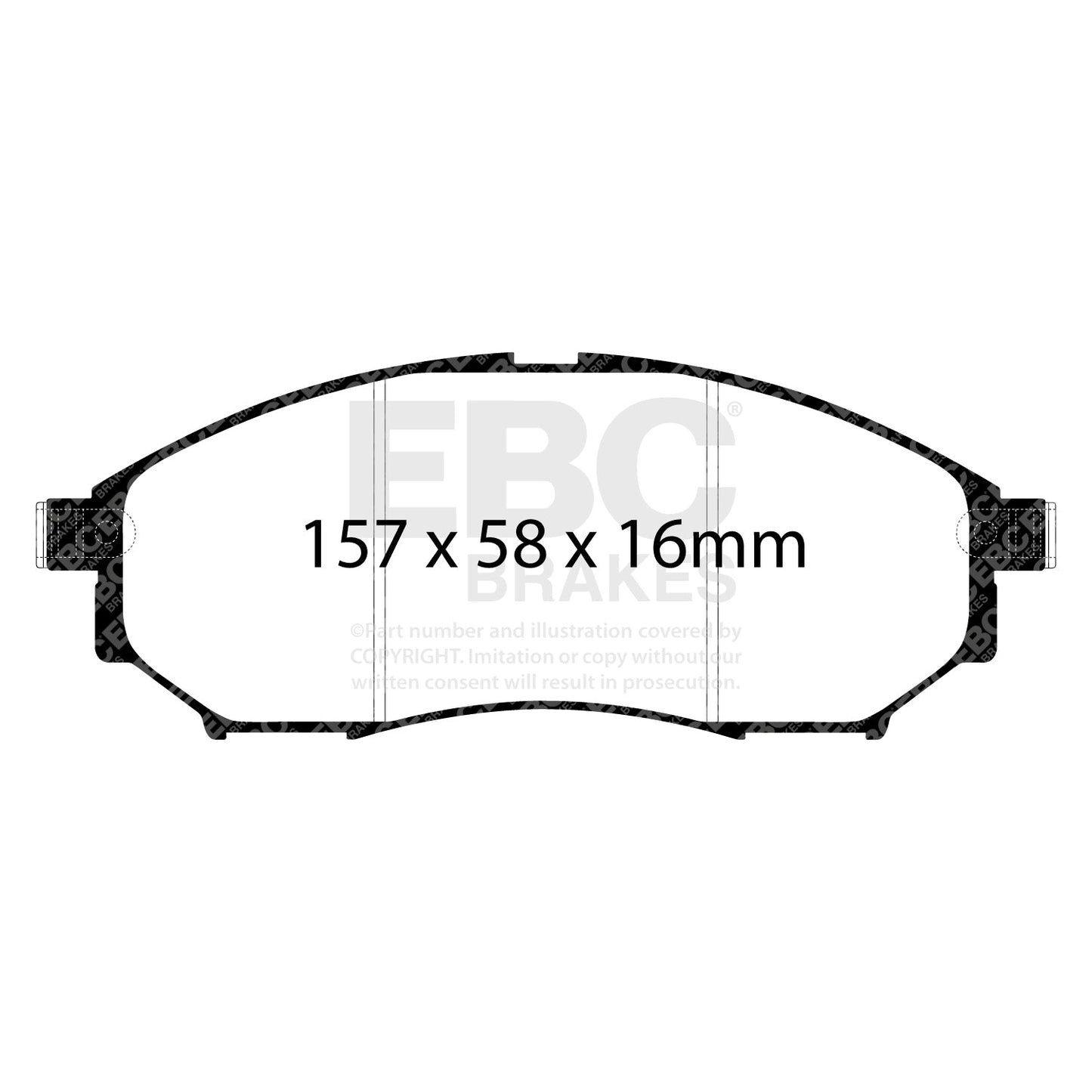 EBC Brakes Pad and Disc Kit (PD12KF155)