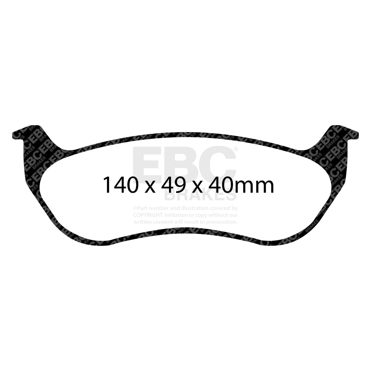 EBC Brakes Pad and Disc Kit (PD08KR378)
