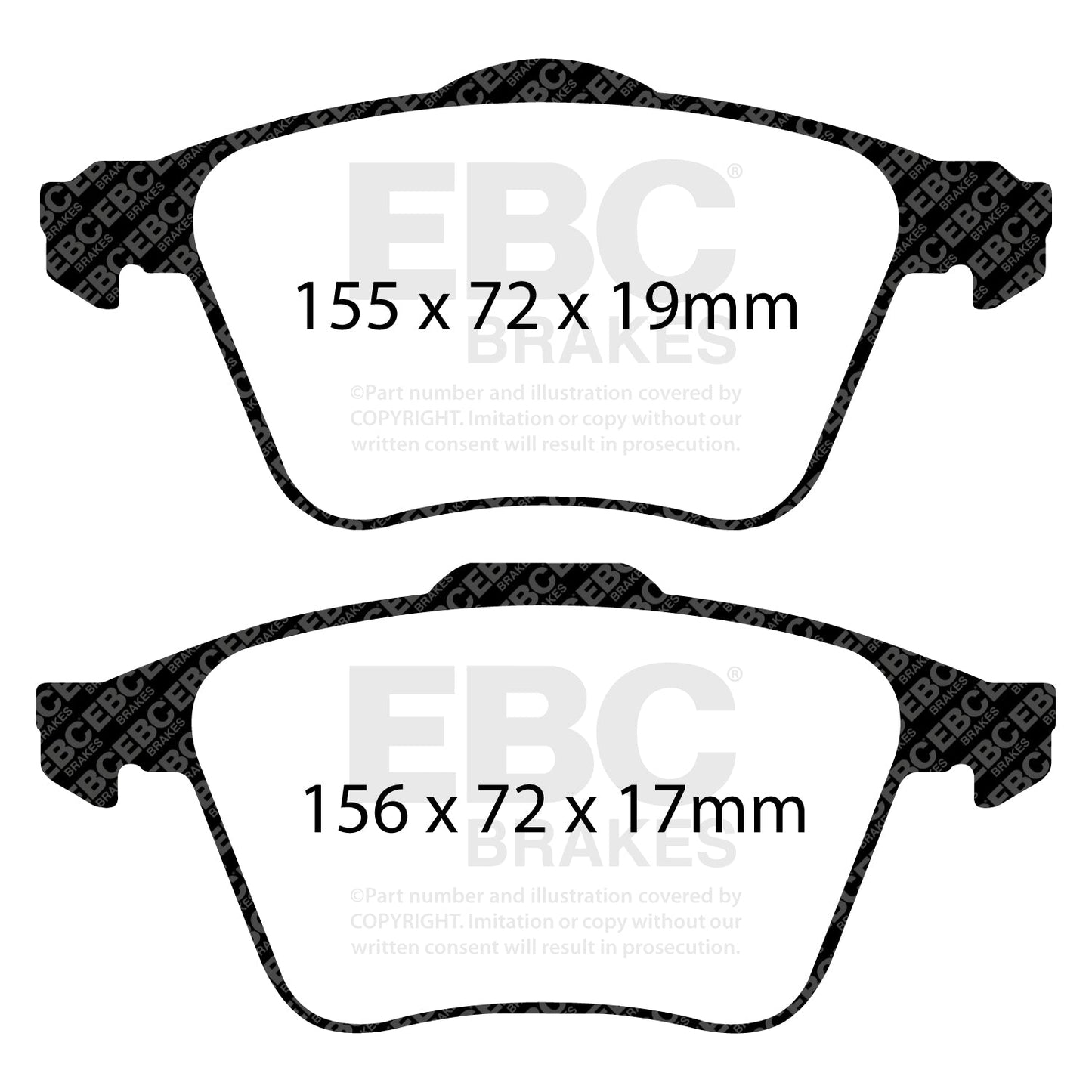 EBC Brakes Pad and Disc Kit (PD13KF702)