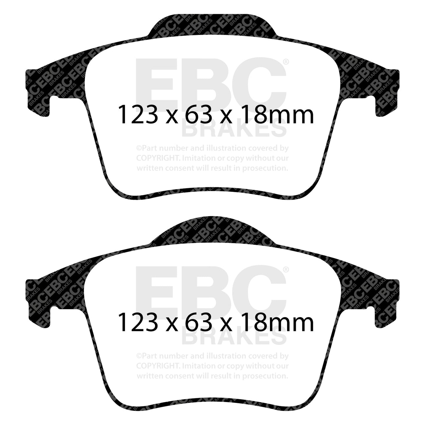 EBC Brakes Pad and Disc Kit (PD08KR362)