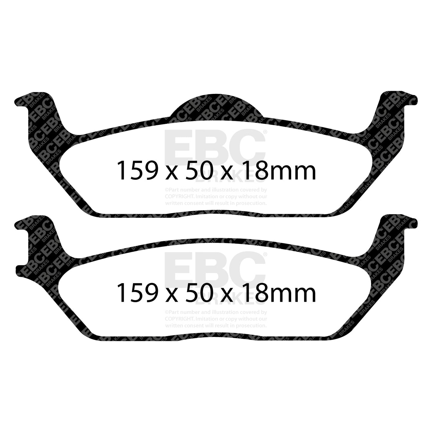 EBC Brakes Pad  and  Disc Kit (PD01KR942)