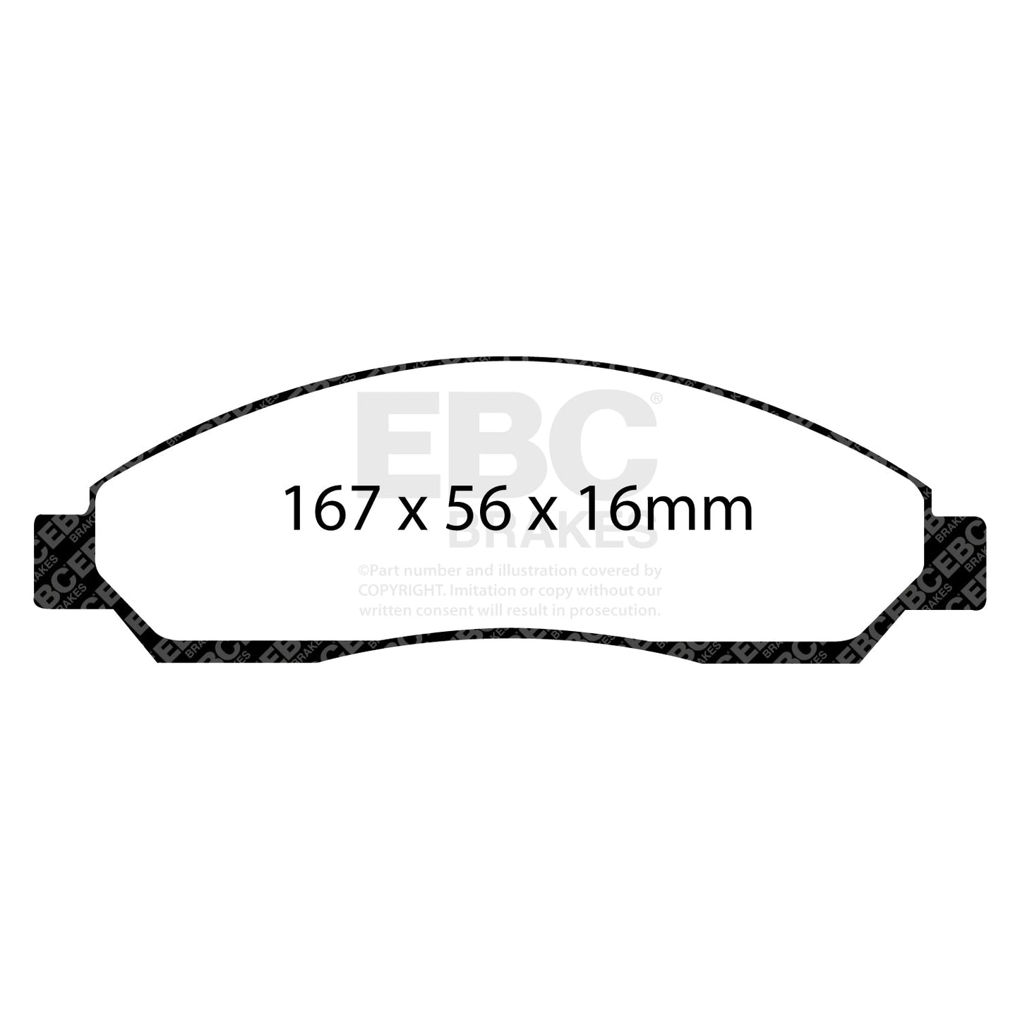 EBC Brakes Pad  and  Disc Kit (PD01KF728)