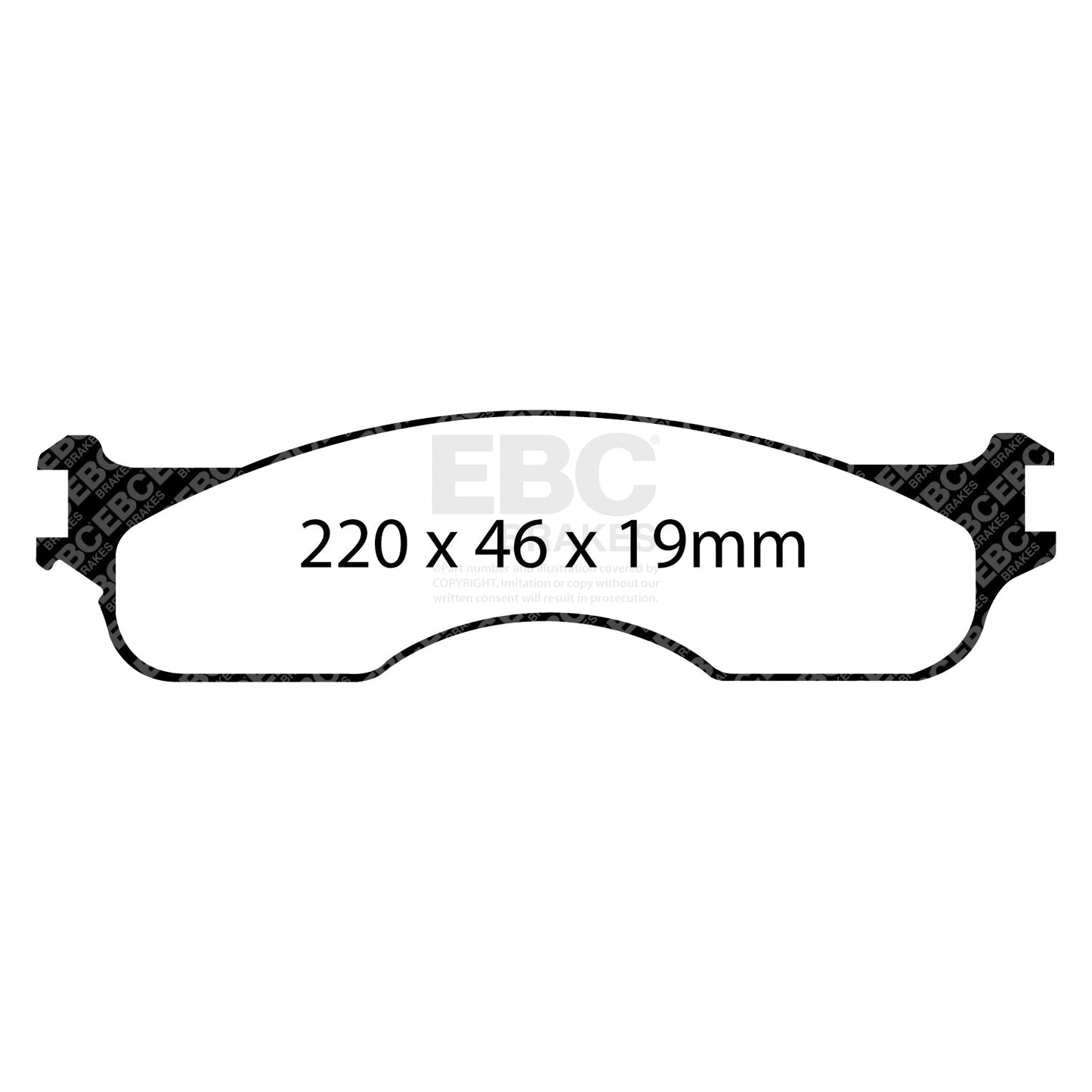 EBC Brakes Pad  and  Disc Kit (PD01KF459)