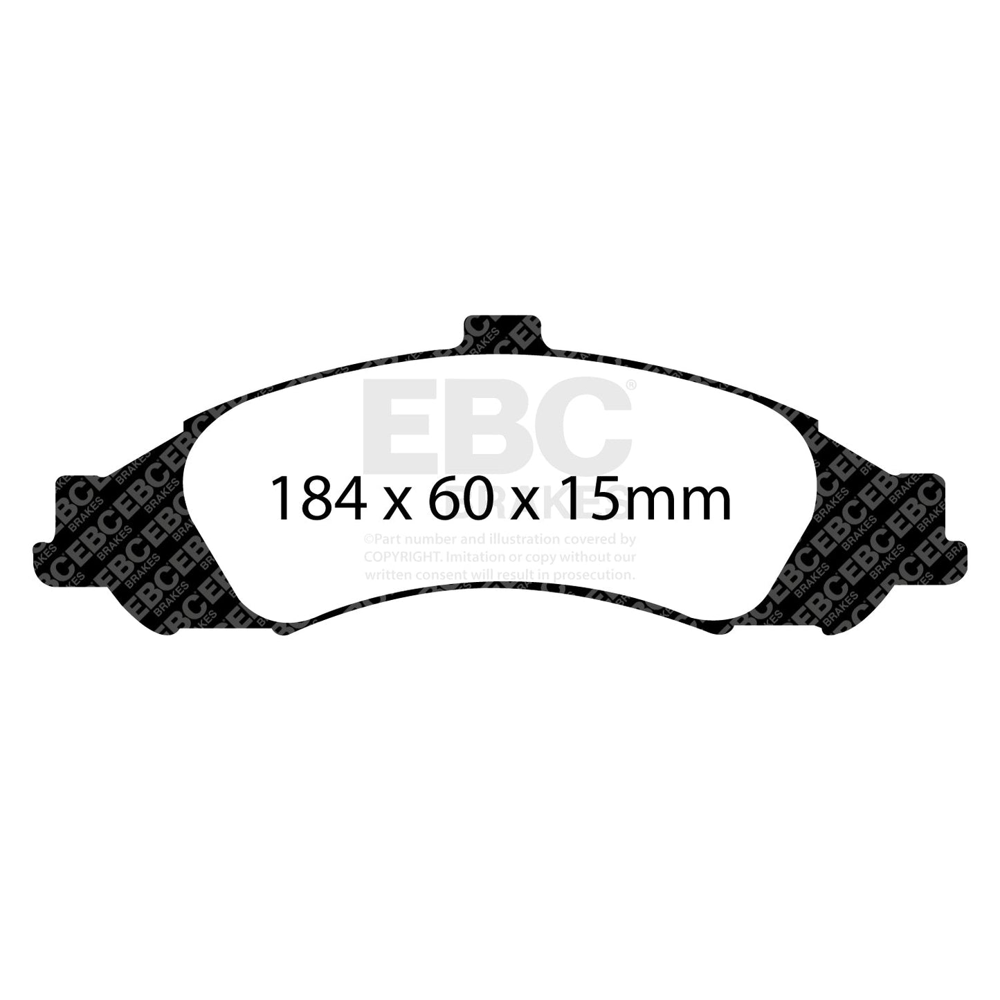 EBC Brakes Pad  and  Disc Kit (PD02KF411)