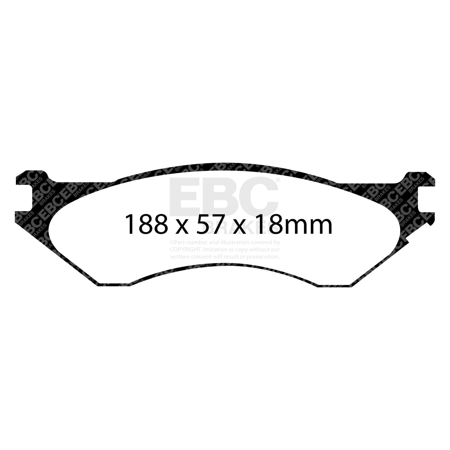EBC Brakes Pad and Disc Kit (PD06KR162)
