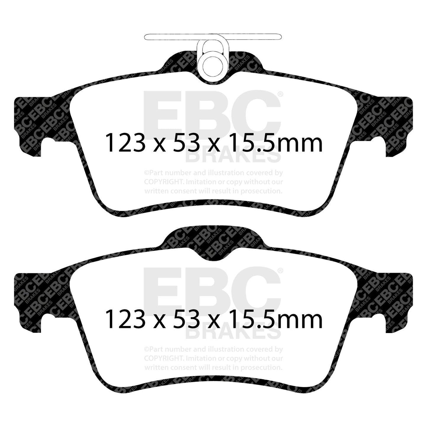 EBC Brakes Pad and Disc Kit (PDKR774)