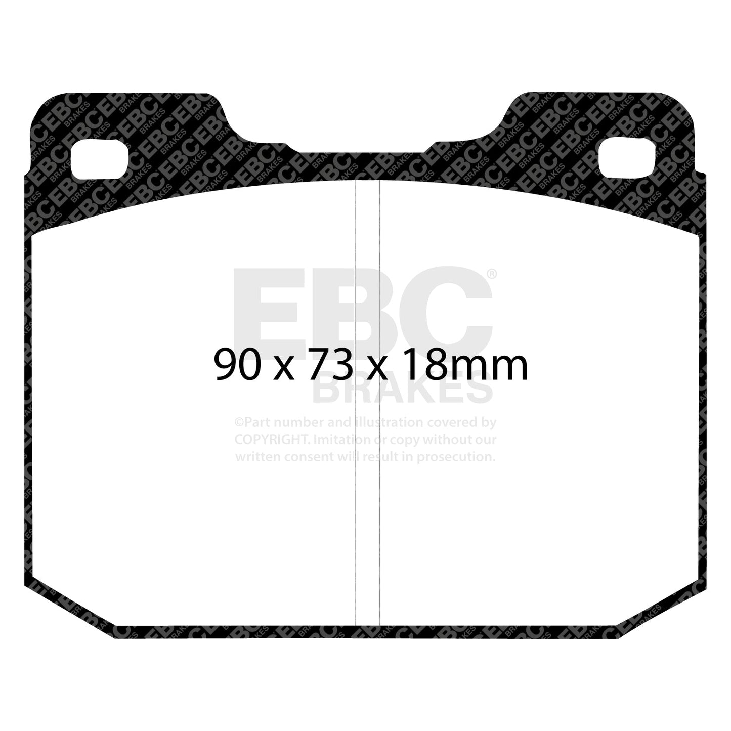 EBC Brakes Pad and Disc Kit (PDKF2250)