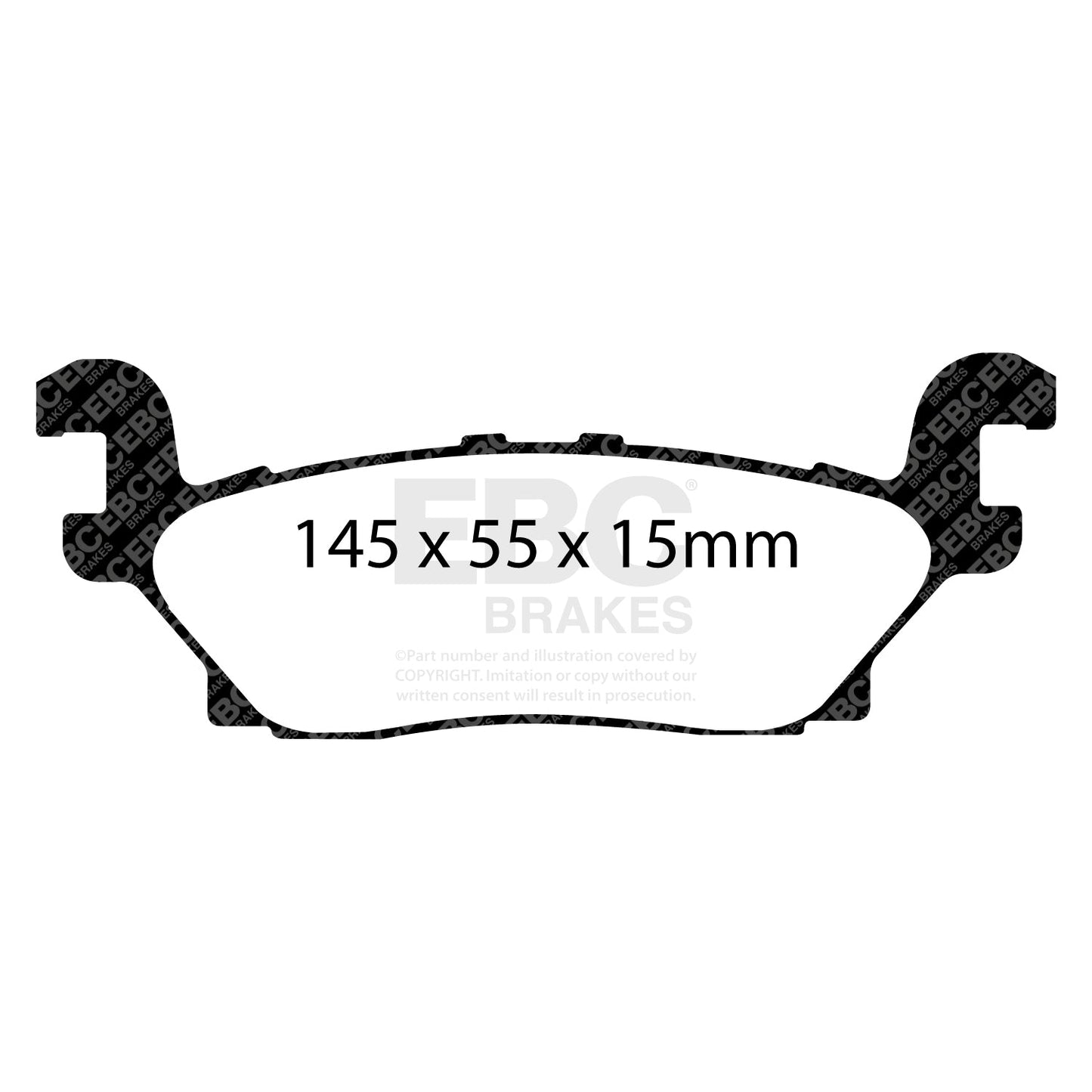 EBC Brakes Pad and Disc Kit (PD13KR239)