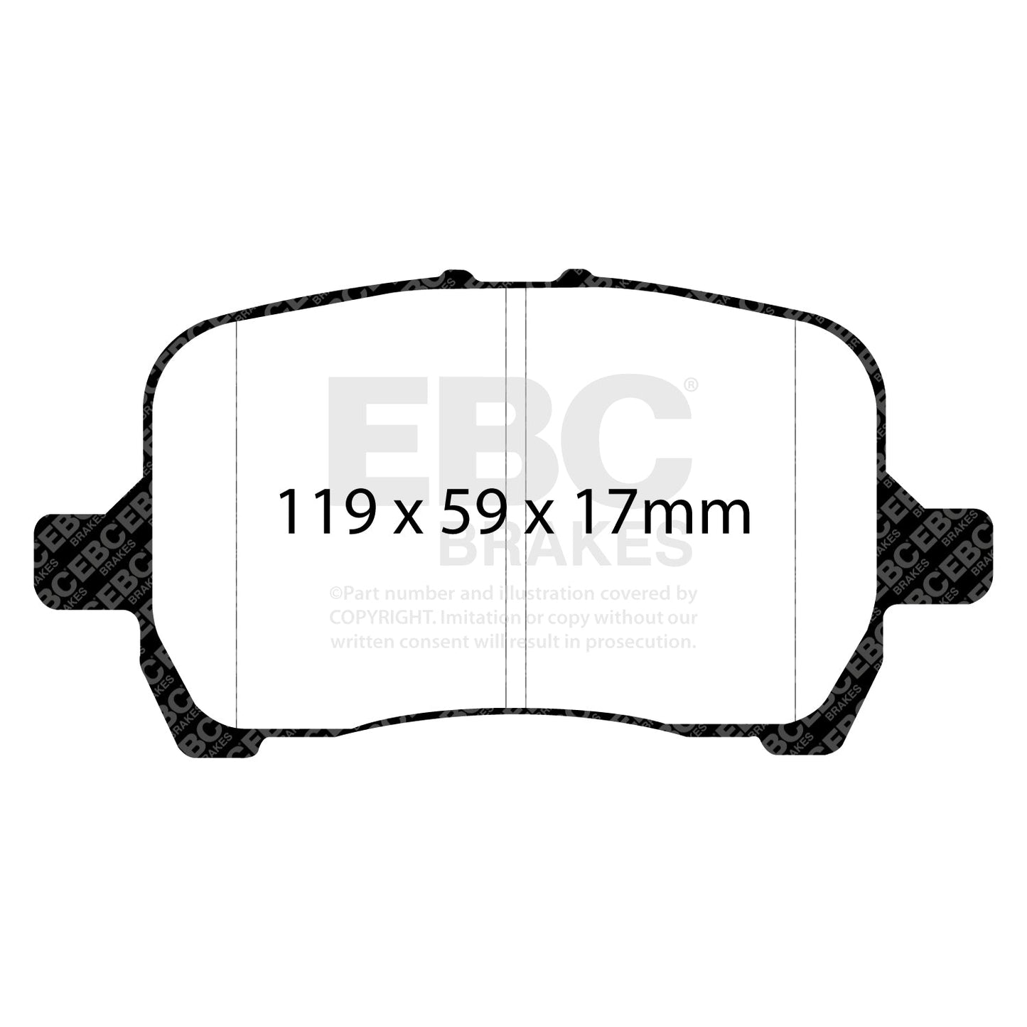 EBC Brakes Pad  and  Disc Kit (PD01KF286)