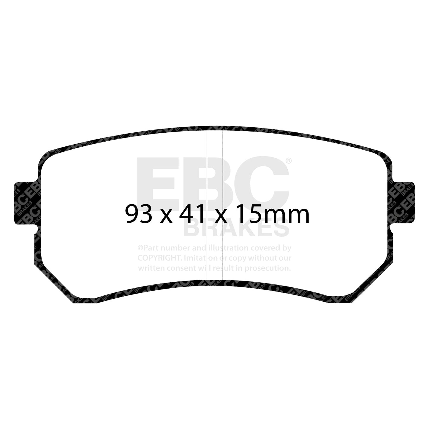 EBC Brakes Pad and Disc Kit (PDKR1127)
