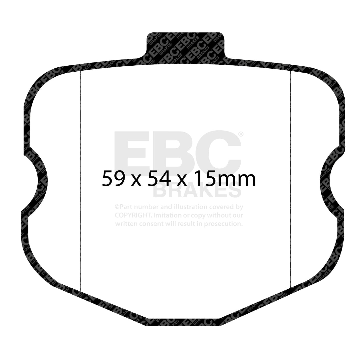 EBC Brakes Pad  and  Disc Kit (PD02KF176)
