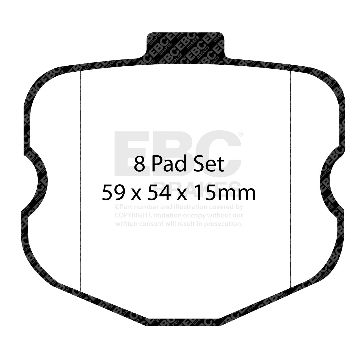 EBC Brakes Pad and Disc Kit (PD03KR210)