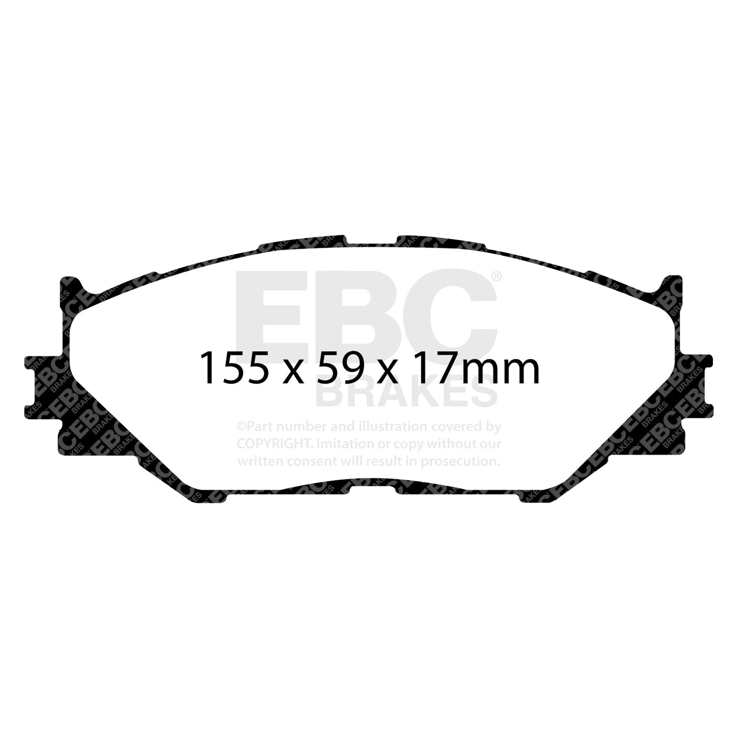 EBC Brakes Pad and Disc Kit (PD07KF130)