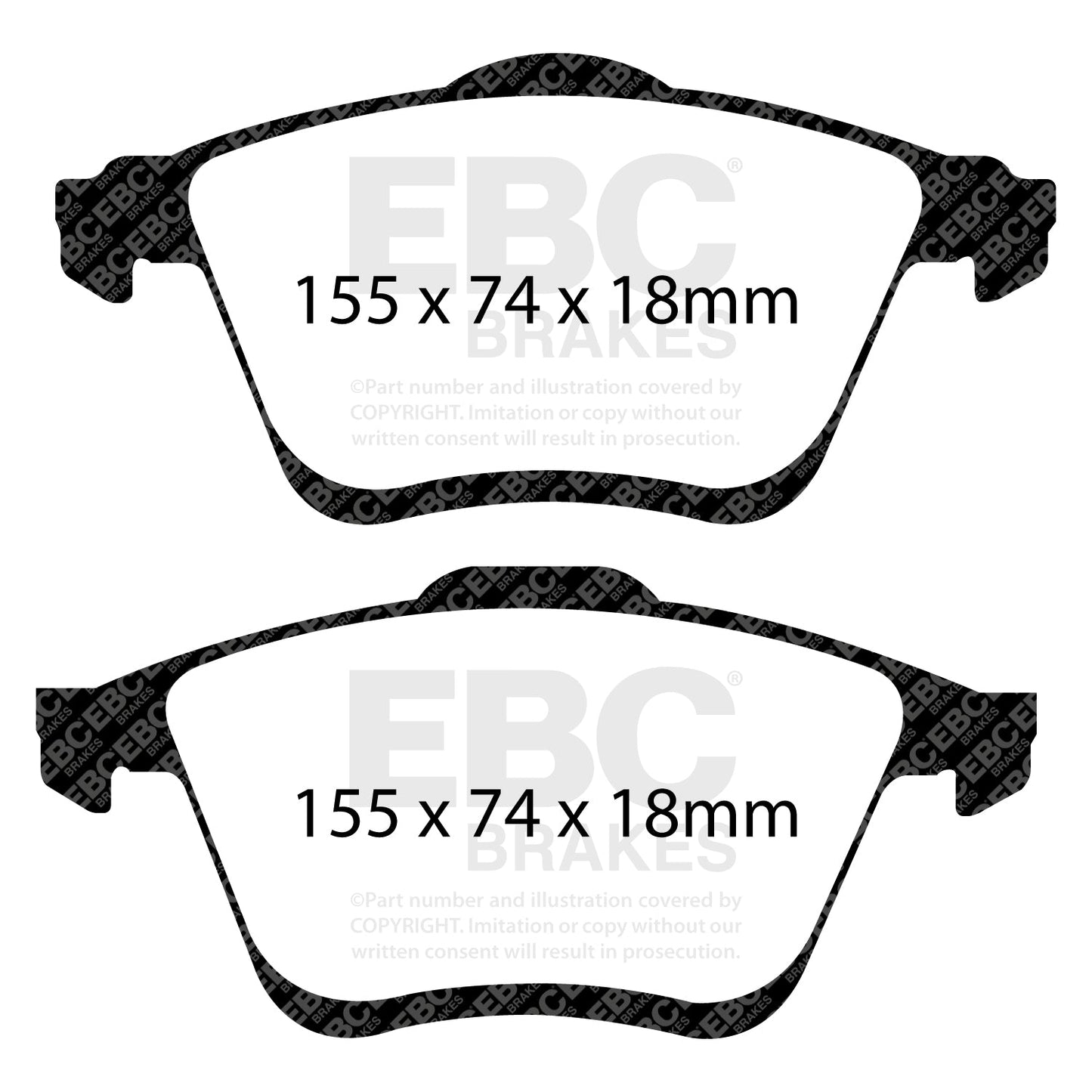 EBC Brakes Pad and Disc Kit (PD06KF384)