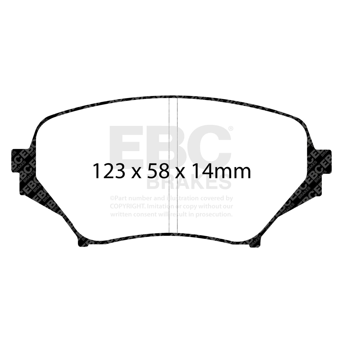 EBC Performance Pack Pad & Line Kit with Yellowstuff Pads (PLK1051)
