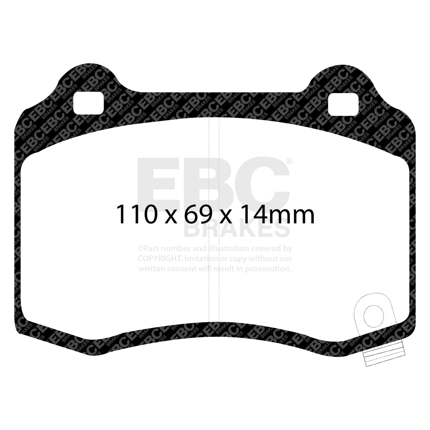 EBC Brakes Pad and Disc Kit (PD09KR352)
