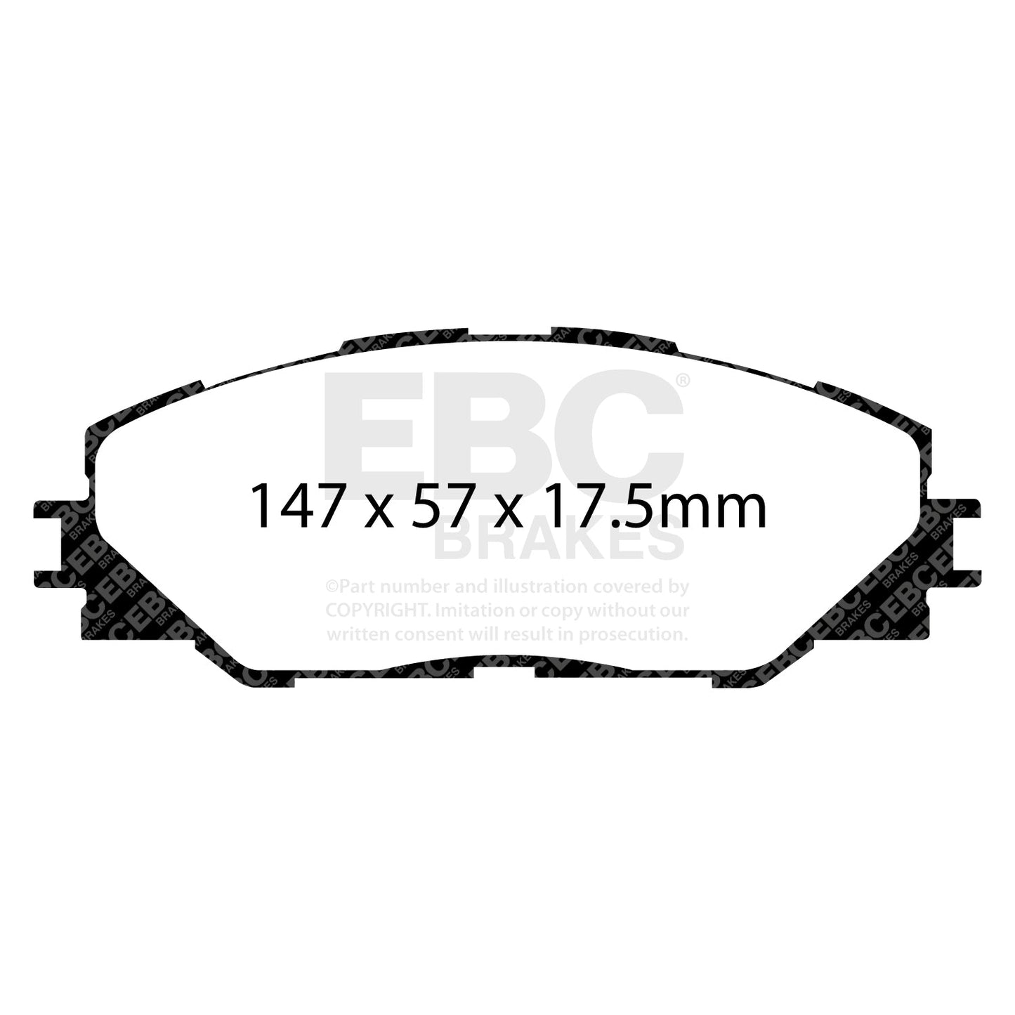 EBC Brakes Pad and Disc Kit (PDKF1903)